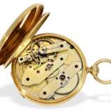 Taschenuhr: interessantes, ganz frühes Patek Philippe Ankerchronometer mit Schlüsselaufzug und sehr seltenem Kaliber, Patek Philippe & Co. Geneva No. 28581, ca.1868 - photo 5