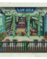 TINGQUA (1809-1870)
SIX SCENES QUOTIDIENNES A CANTON: L'ATELIER DE LAMQUA, LE JARDIN DE HOWQUA, L'INTERIEUR D'UN MARCHAND HONG, L'HEURE DU THE CHEZ UN MARCHAND, LE JEU DANS UN PALAIS FLOTTANT