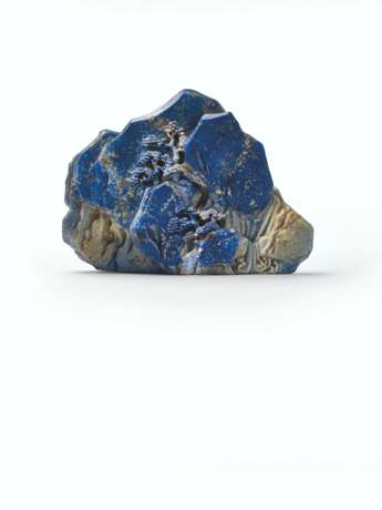 MONTAGNE DE LETTRE INSCRITE EN LAPIS LAZULI - photo 2