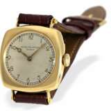 Armbanduhr: Patek Philippe Rarität, eine der frühesten Patek Philippe Herrenuhren "Cushion-Shape" 18K Gold, Genf 1908, mit Stammbuchauszug - фото 6