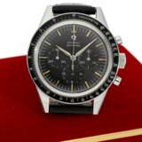 Armbanduhr: Omega-Rarität, Speedmaster Chronograph "Pre-Moon" Ref. 2998-1 von 1960, 1.Serie - Foto 3