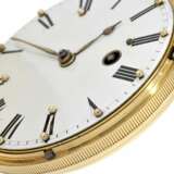 Taschenuhr: extrem seltene Blindenuhr-Goldsavonnette, 18K Gold, englische Hallmarks 1840, James Mangan Cork, No.415 - photo 1