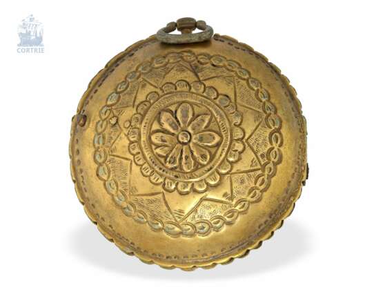 Taschenuhr: außergewöhnliche osmanische Karossenuhr mit Datum und 3 Gehäusen, George Prior London No.24609, ca. 1800 - Foto 4
