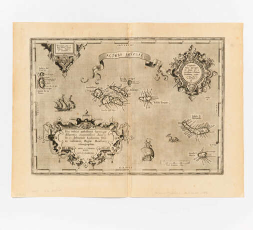 Antwerpen. Acores Insulae - Map of the Azores - photo 1