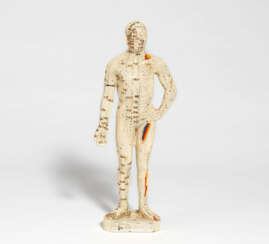 Small Full-Body Acupuncture Model of a Man