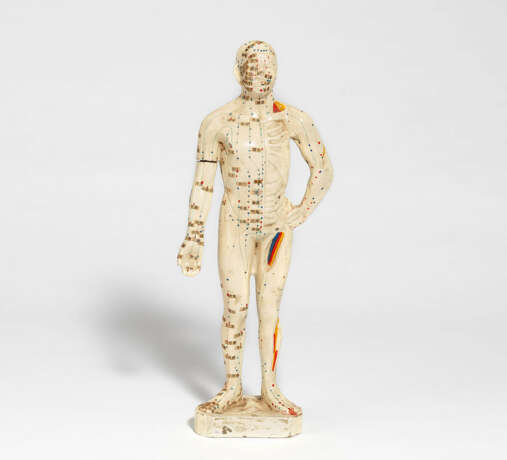 Wohl China. Small Full-Body Acupuncture Model of a Man - photo 1
