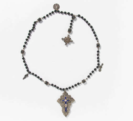 Southern German. Rosary with Silver Filigree - photo 1
