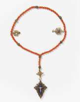 Rosary with Silver Filigree