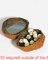 Miniature Service in Walnut