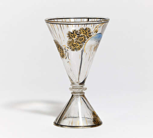 Emile Gallé. Goblet Vase with Chinoiserie Decor - photo 1