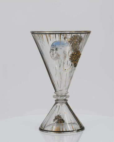 Emile Gallé. Goblet Vase with Chinoiserie Decor - Foto 4
