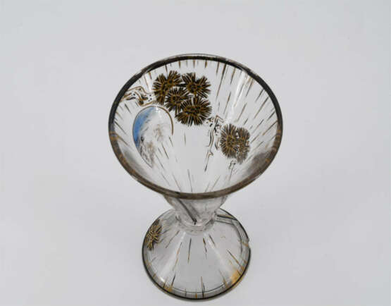 Emile Gallé. Goblet Vase with Chinoiserie Decor - Foto 6