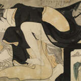 Eiri Chôkyôsai. 13 prints of the shunga series "Fumi no kiyogaki" - фото 21