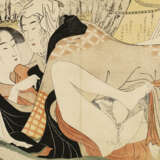 Eiri Chôkyôsai. 13 prints of the shunga series "Fumi no kiyogaki" - фото 23
