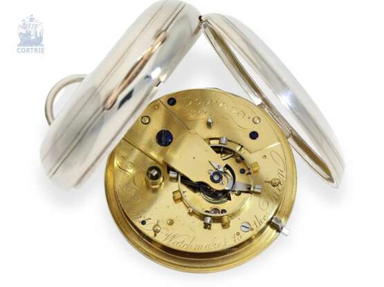 Taschenuhr: historisch interessantes Observatoriums-Chronometer mit interessanten Begleitpapieren, königl. Uhrmacher Dent London No. 23609, London 1856 - photo 5