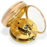 Taschenuhr: hochfeines englisches Taschenchronometer mit Chronometerunruh nach Pennington, Barwise London No. 5336, London 1812 - Foto 1