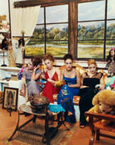 Untitled (Maria, Haydee, Paulina & Claudia in Playroom, Tabasco Mexico)