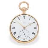Taschenuhr: hochfeines englisches Taschenchronometer mit Chronometerunruh nach Pennington, Barwise London No. 5336, London 1812 - photo 6