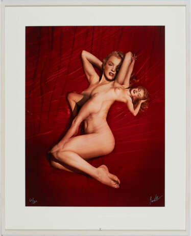 Tom Kelley Sr.. Marilyn Monroe. Red Velvet Collection (double exposure) - photo 2