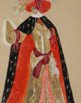 Costume Design for the Shemakhan Princess in Rimsky-Korsakov's