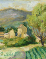 Landscape with Tree