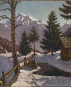 Михаил Маркианович Гермашев. Winter Landscape