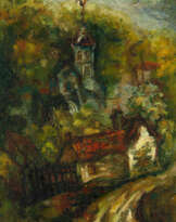 Street with a Church