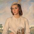 Portrait of a Lady with a Terrier - Auction archive