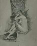 Мария Константиновна Башкирцева. A Nude with a Cigarette