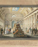 Алессандро Санкуирико. Salone della nobile SocietÃ  in Milano 1837