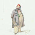 Uomo turco col fez 1850 - Архив аукционов