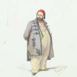 Amedeo Preziosi. Uomo turco col fez 1850 - фото 1