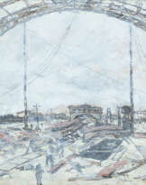 Milano. Stazione Centrale, costruzioni 1949