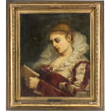 Daniele Ranzoni. Donna che legge 1862 - фото 2