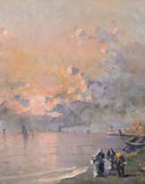 Golfo di Napoli al tramonto 