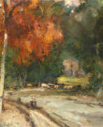 Vettore Zanetti Zilla. Paesaggio d'autunno 1918