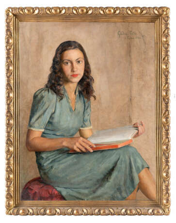 Pietro Gaudenzi. Ritratto di ragazza 1931 - фото 2