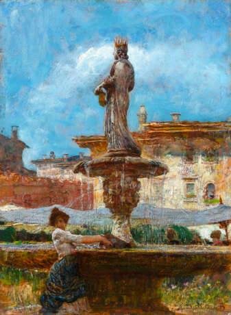 Angelo Dall'Oca Bianca. Verona, Piazza delle Erbe - фото 1