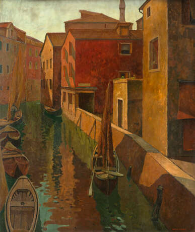 Luigi Zago. Canale San Daniele, Venezia   - photo 1