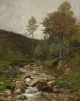 Paesaggio con torrente