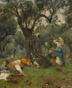 Франческо Паоло Микетти. La raccolta delle olive 