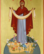 Néo-byzantin. The Intercession of The Virgin