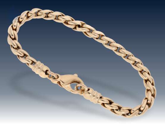 Armband: sehr schönes, handgefertigtes Goldschmiedearmband, 14K Rotgold - Foto 2
