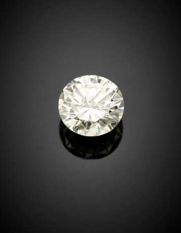 Round brilliant cut ct. 2.36 diamond. - фото 1