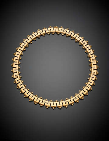 Yellow gold modular necklace - Foto 1