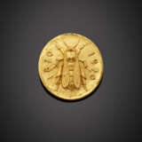 Yellow matte gold celebrative medal for the hundredth anniversary of CREDITO ITALIANO - Foto 2