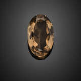 Yellow 9K gold pendant with smoky quartz of mm 40x26x14.66 circa - photo 1