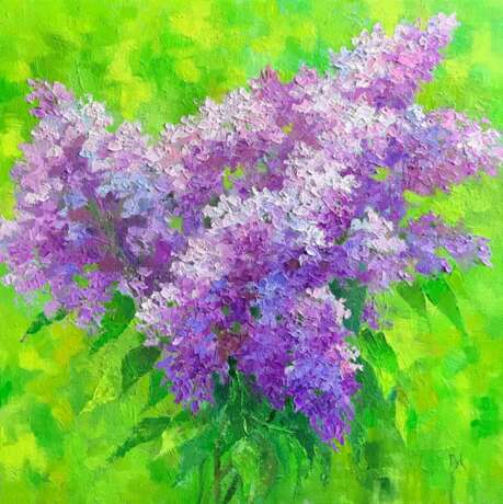Painting “Lilac”, Olesya Guk, Canvas, Oil paint, Ukraine, 2021 - photo 1