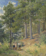 Alexandre Mikhaïlovitch Guerassimov. Pioneers Walking through the Forest