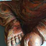 Buddha Shakyamuni aus Holz mit Lackauflage und Vergoldung - Foto 11